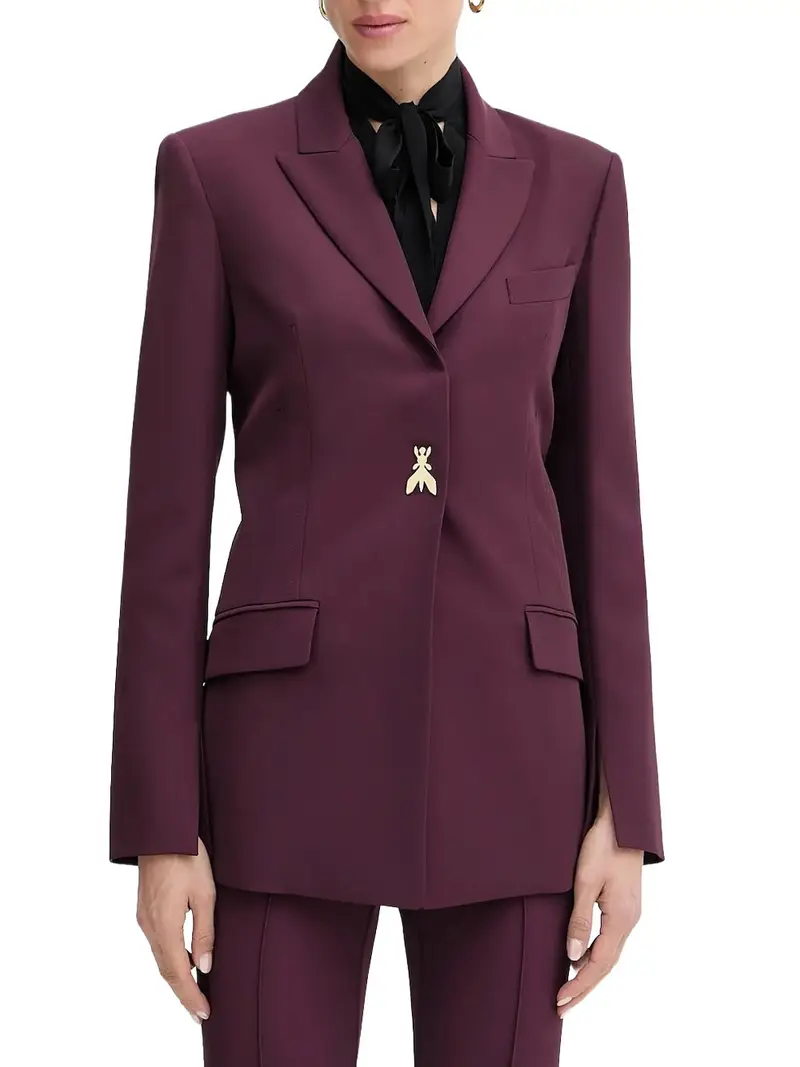 giacca patrizia pepe da donna - bordeaux