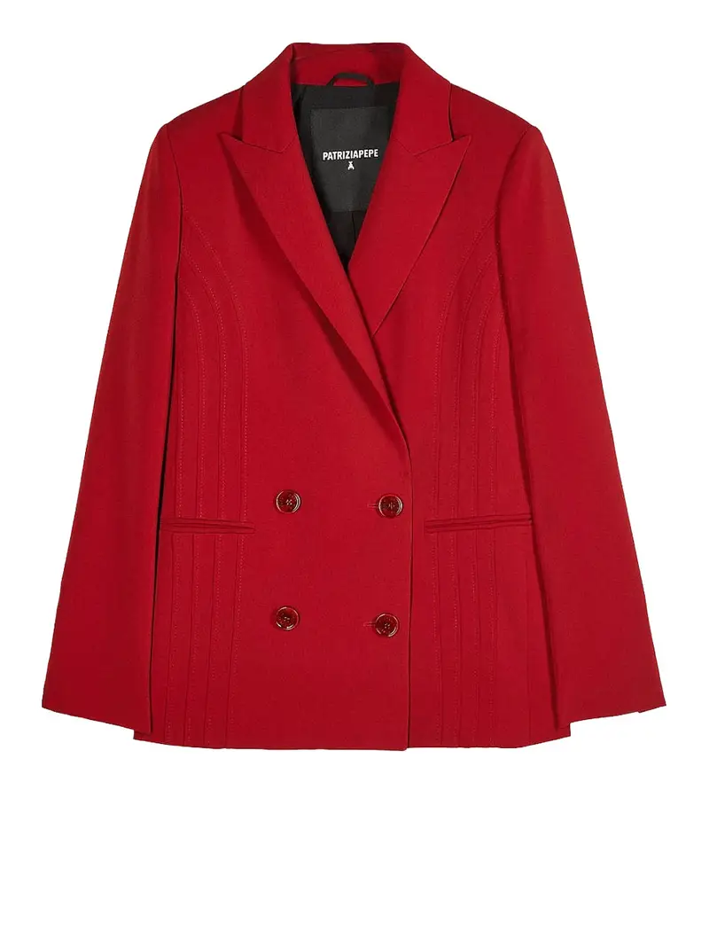 giacca patrizia pepe da donna - rosso