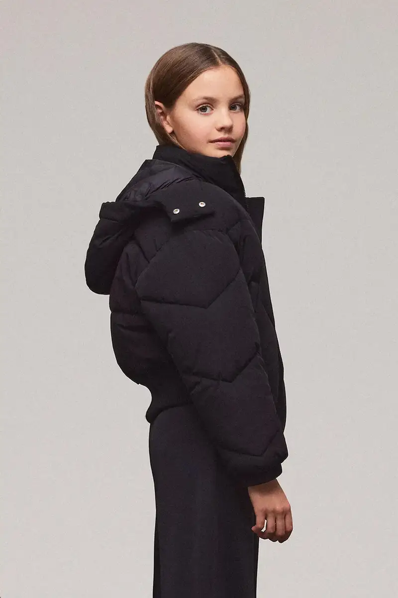 giacca per bambini A628 colore nero 7O0045