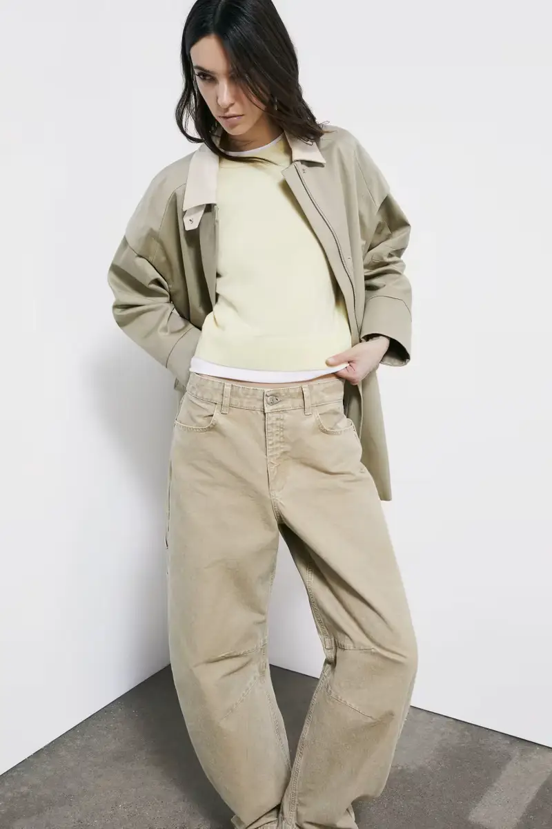 Gilet in lana leggera Giallo