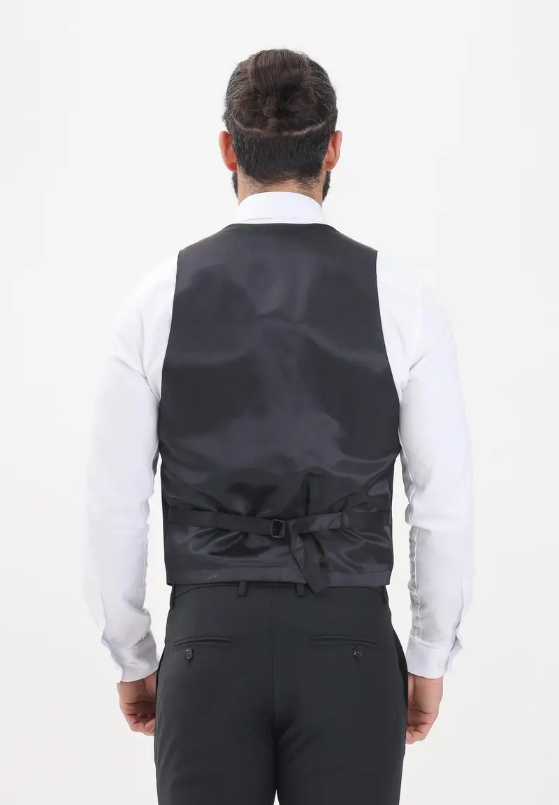 PATRIZIA PEPE Gilet Uomo Nero 921861 miniatura 2