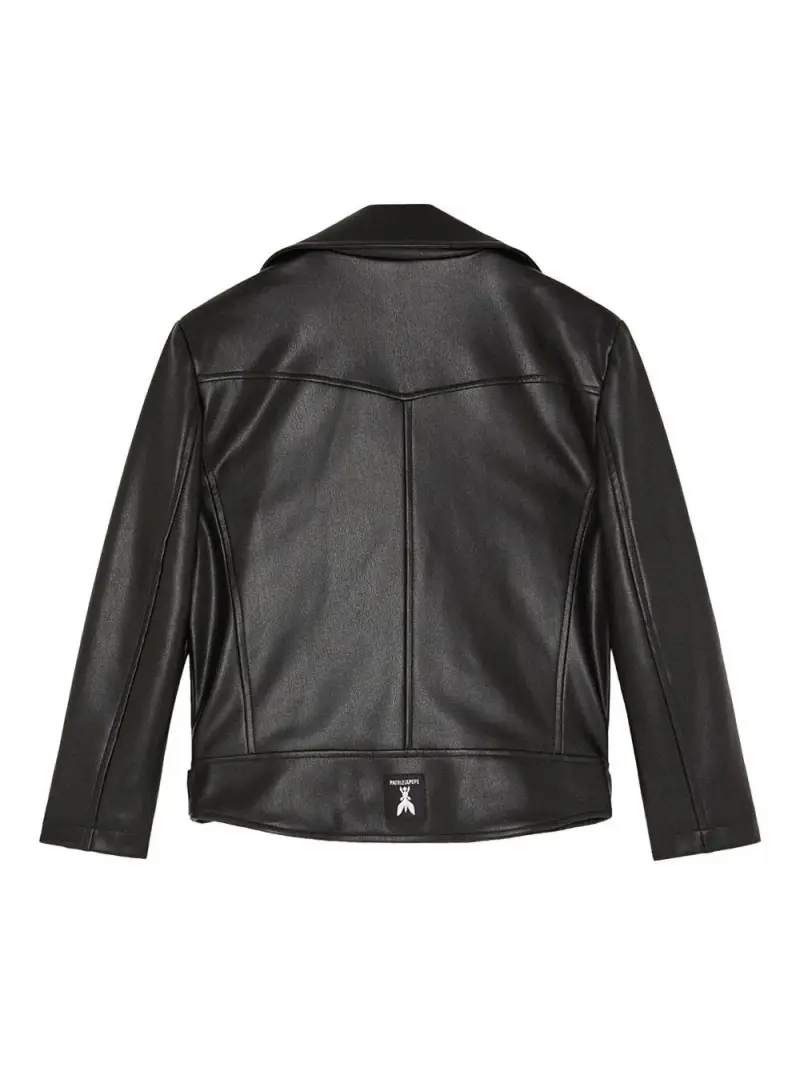 Giubbino chiodo nero miniatura 2