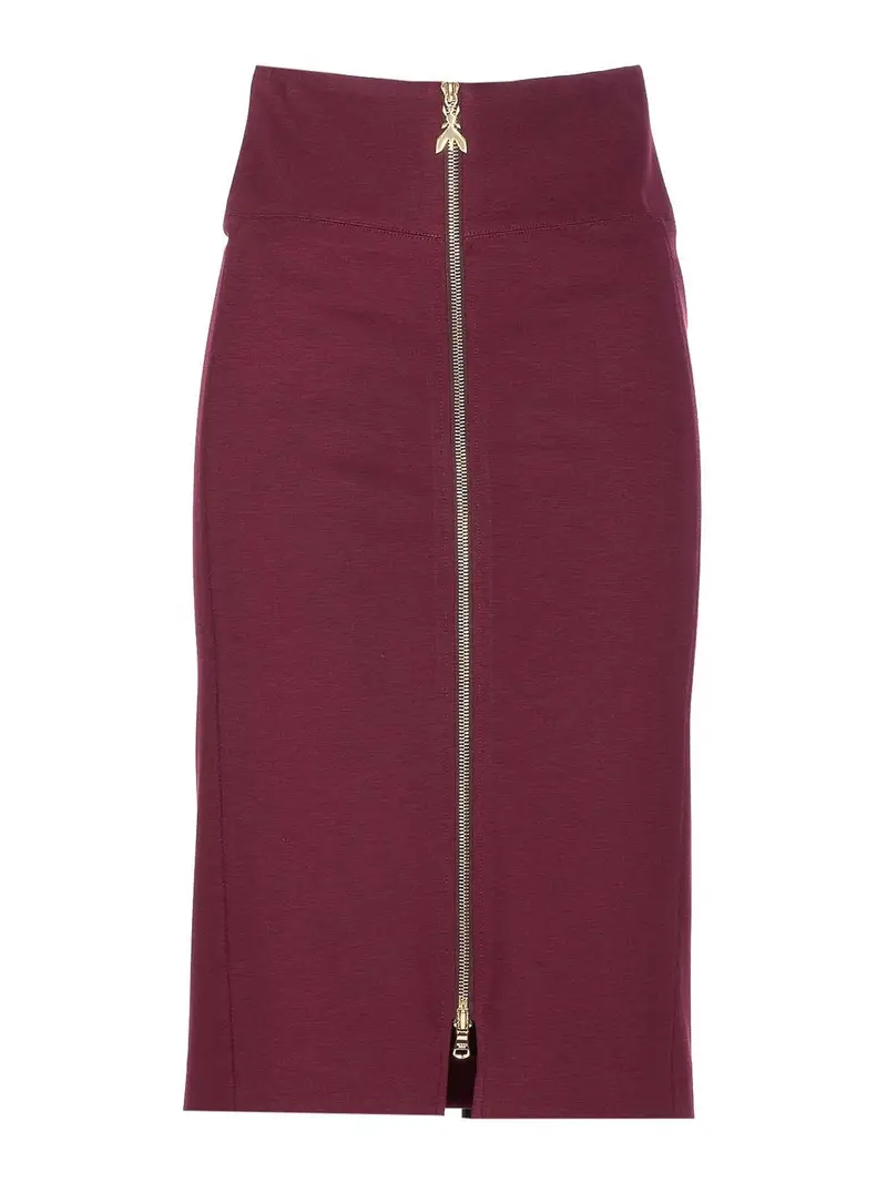 Gonna midi essenziale Viola