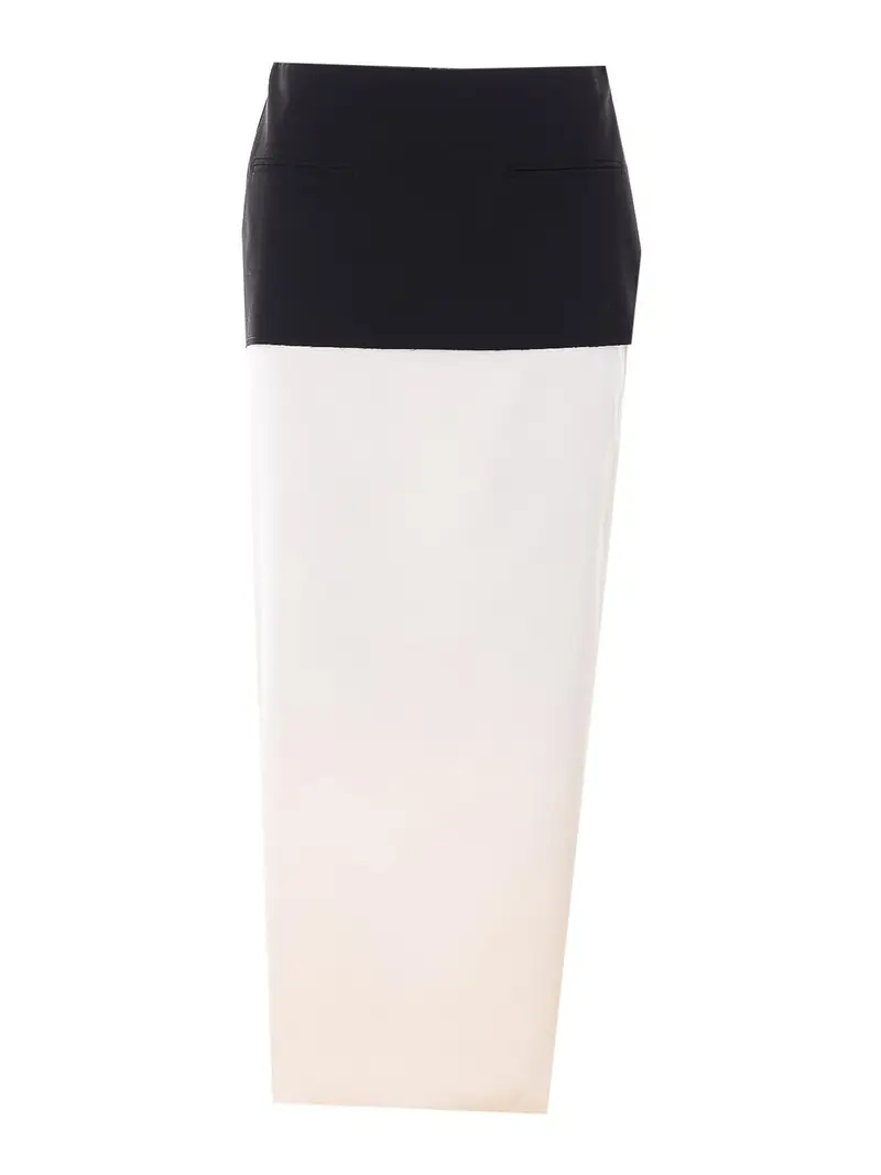 Gonna Nera E Calda Bianco