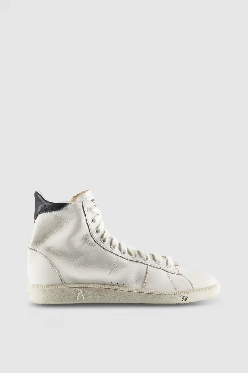 HI-SKIN Sneakers 93 in nappa Bianco