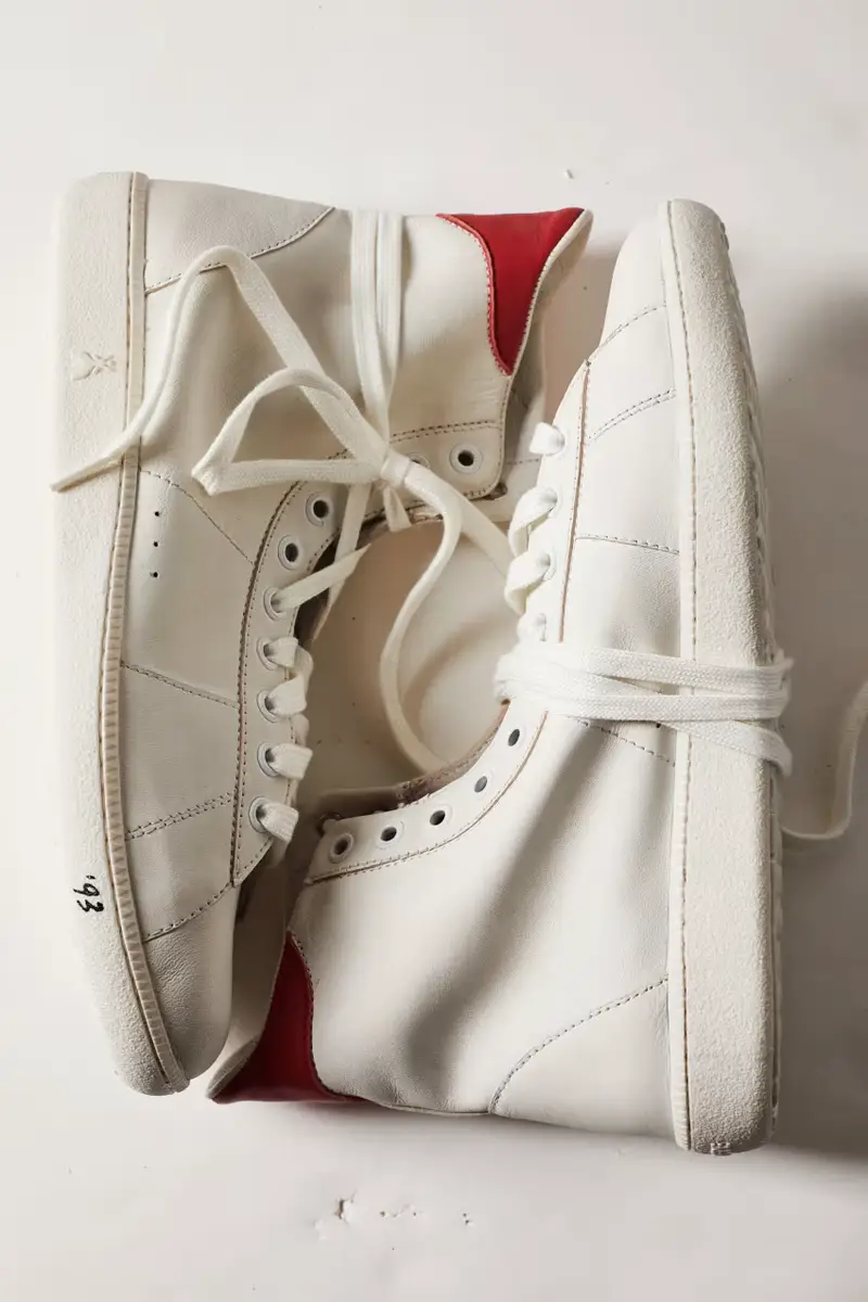 HI-SKIN Sneakers 93 in nappa Bianco