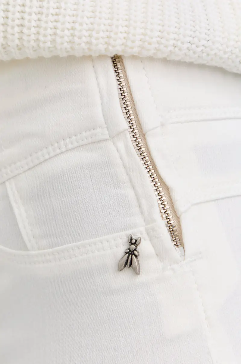 PATRIZIA PEPE Jeans Bianco 3123899 miniatura 4