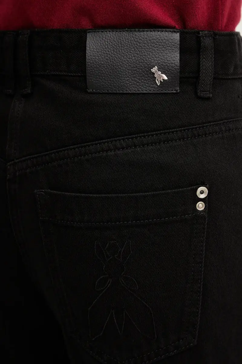 PATRIZIA PEPE Jeans Donna Nero 3847002 miniatura 4