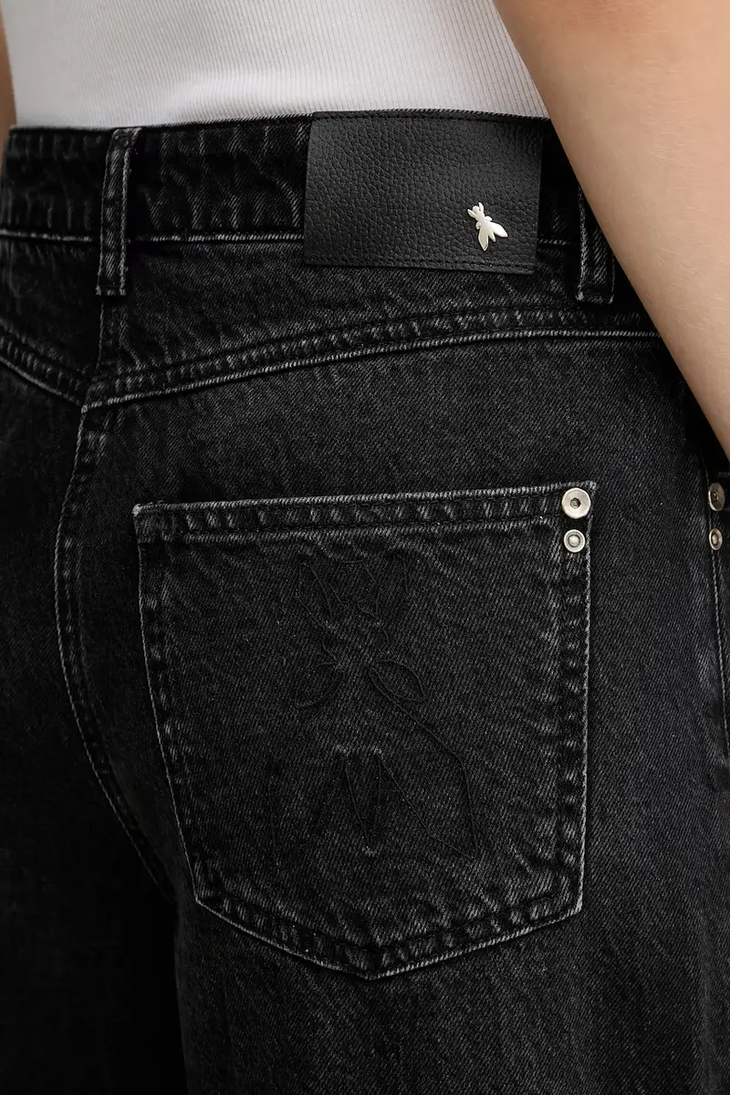 PATRIZIA PEPE Jeans Donna Nero 3846365 miniatura 5