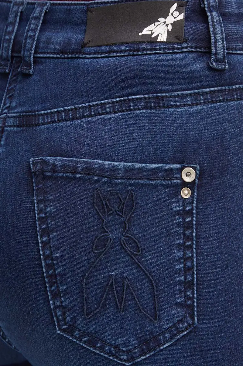 PATRIZIA PEPE Jeans Donna Blu 3841028 miniatura 4