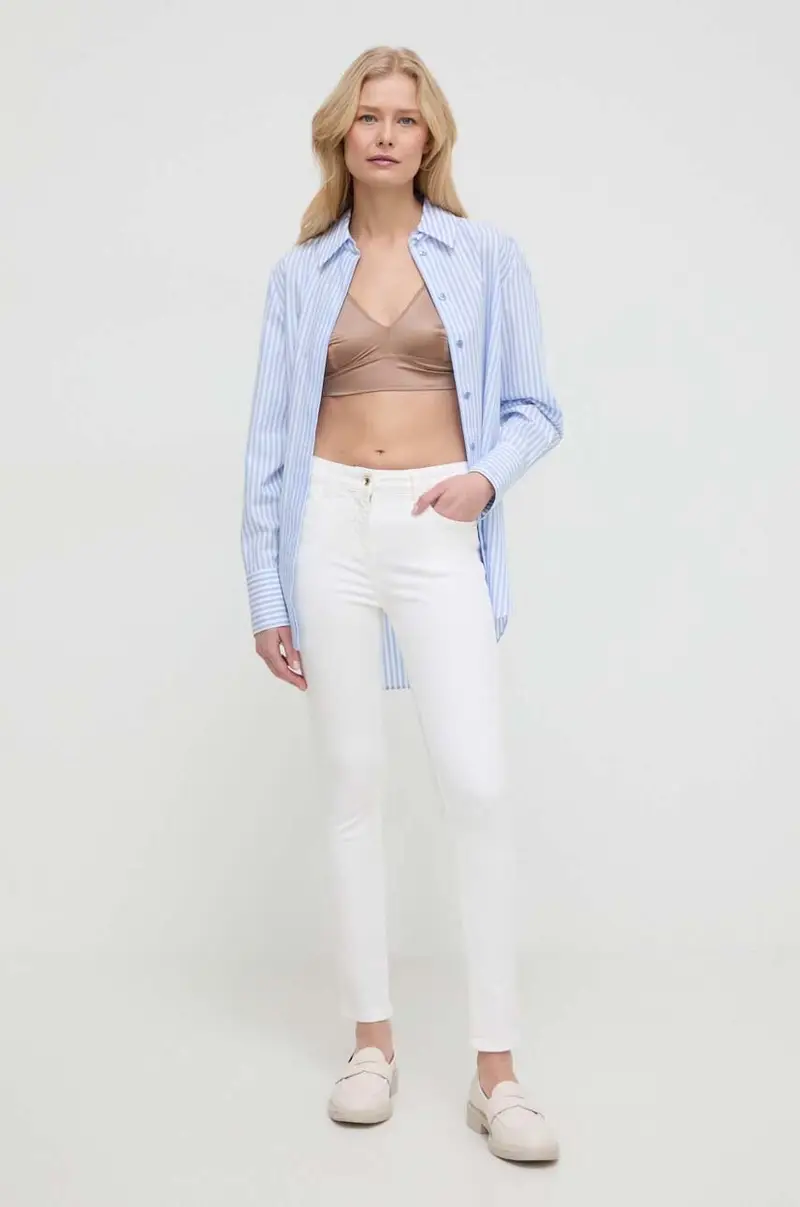 PATRIZIA PEPE Jeans Donna Bianco 2217947