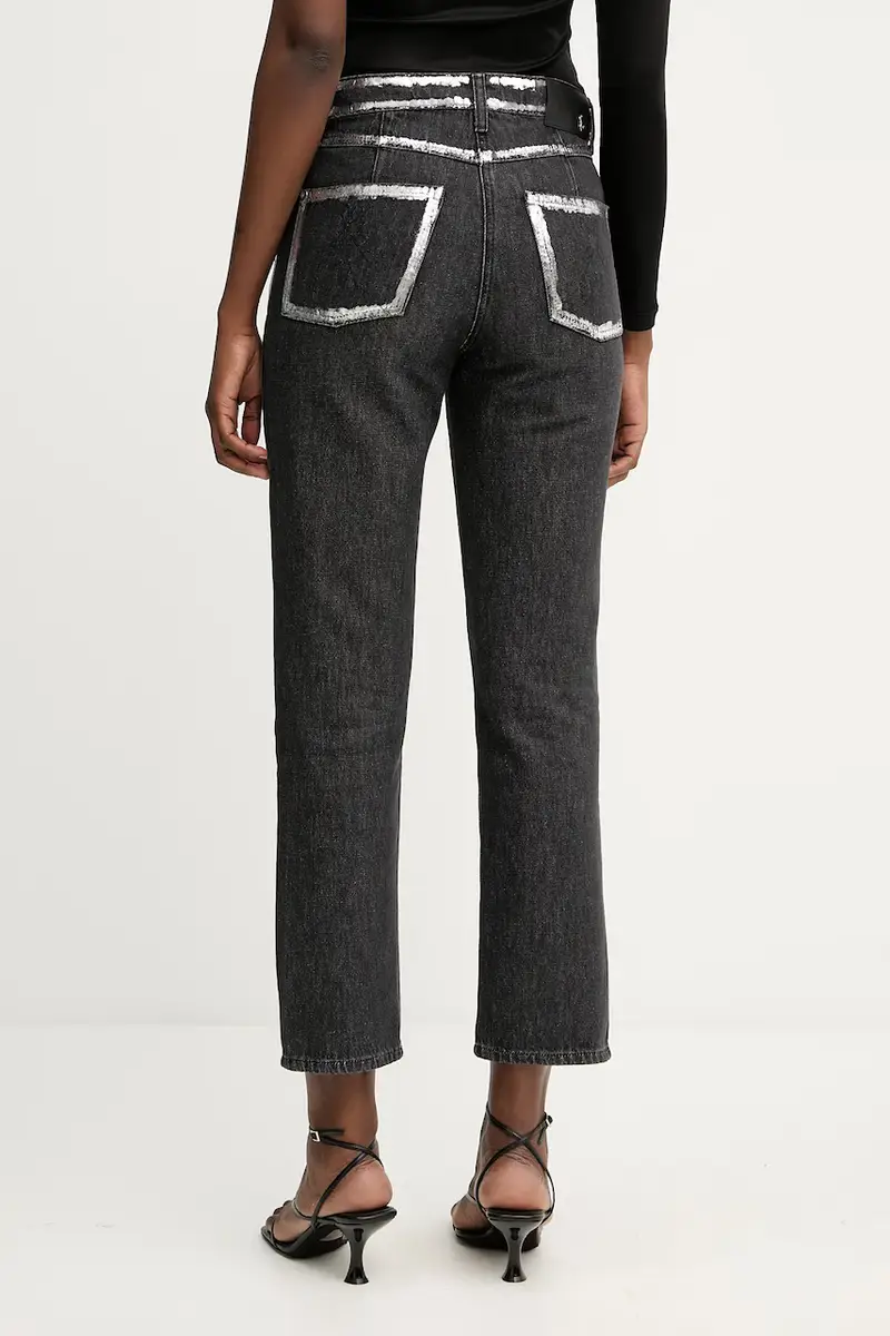 PATRIZIA PEPE Jeans Donna Nero 3846188 miniatura 3