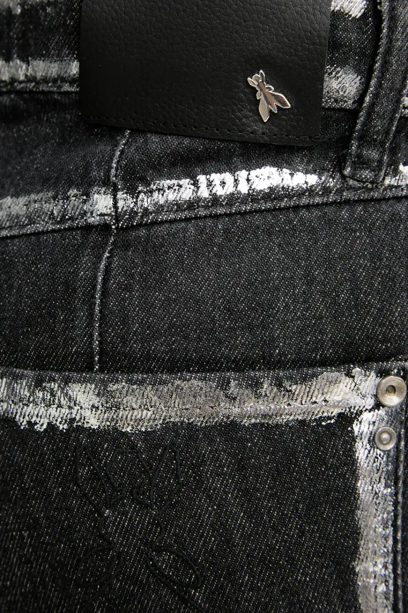 PATRIZIA PEPE Jeans Donna Nero 3846188 miniatura 4