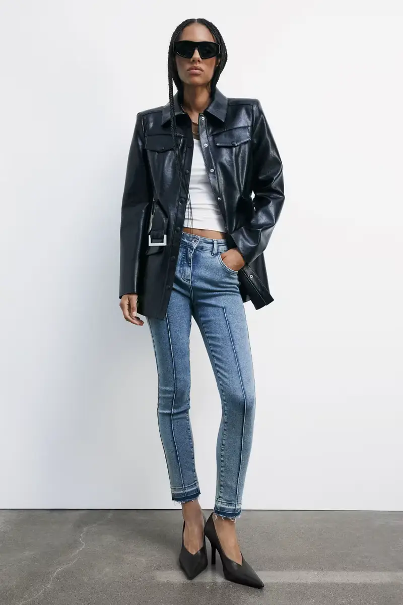 Jeans skinny stretch Blu