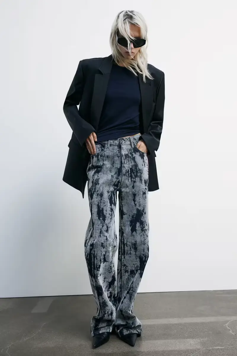 Maglia maniche corte in jersey Blu