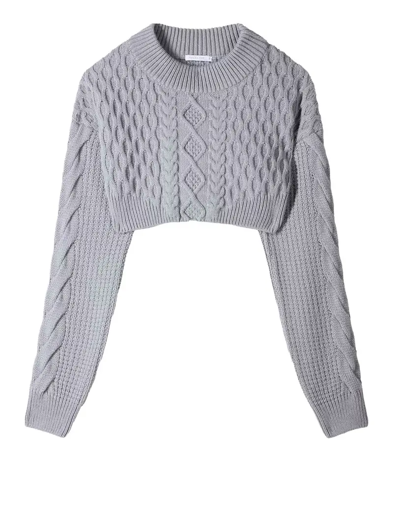 maglia patrizia pepe da donna - grigio