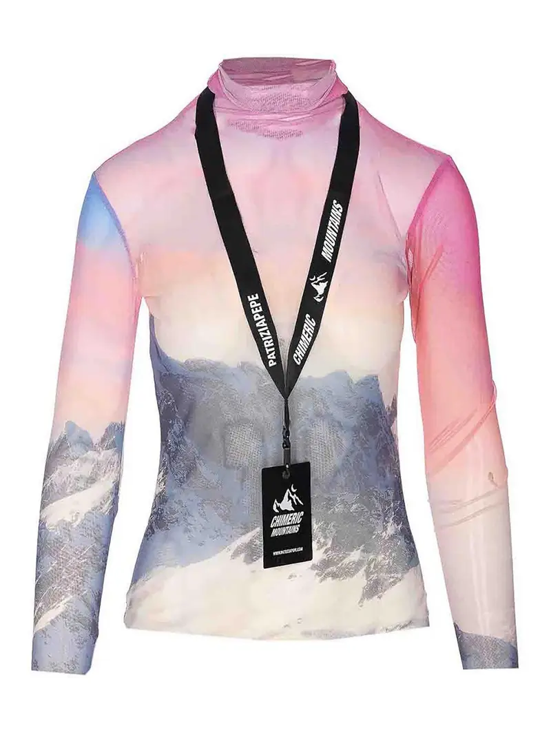 Maglietta a maniche lunghe Color Carne E Neutri