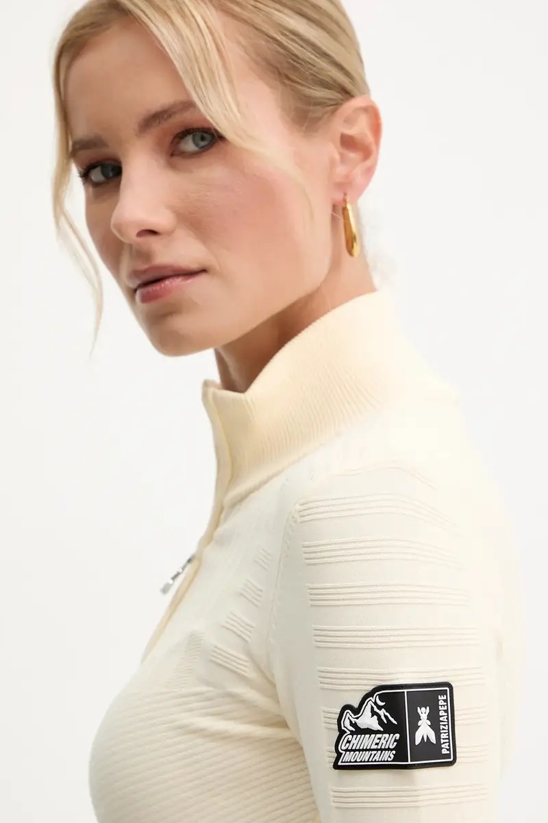 maglione donna colore beige 2K0361 K667 miniatura 4