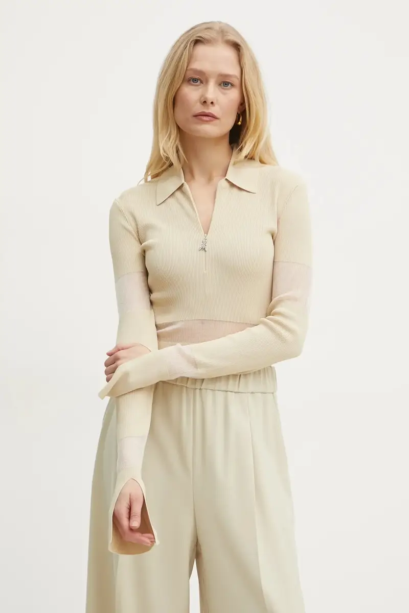 maglione donna colore beige 8K0248 K078