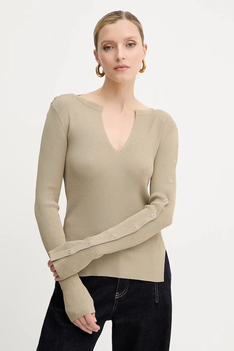 maglione donna colore beige 8K0328 K280