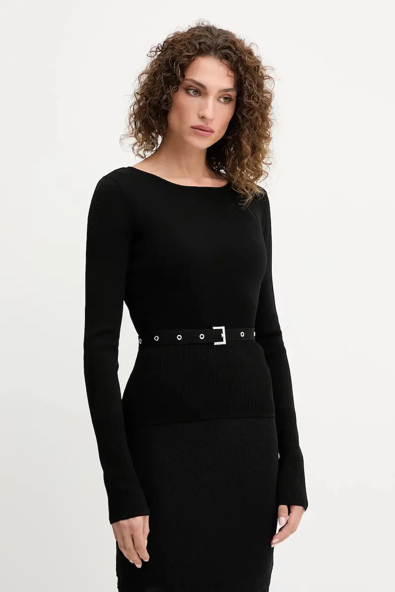 maglione donna colore nero 8K0309 K274