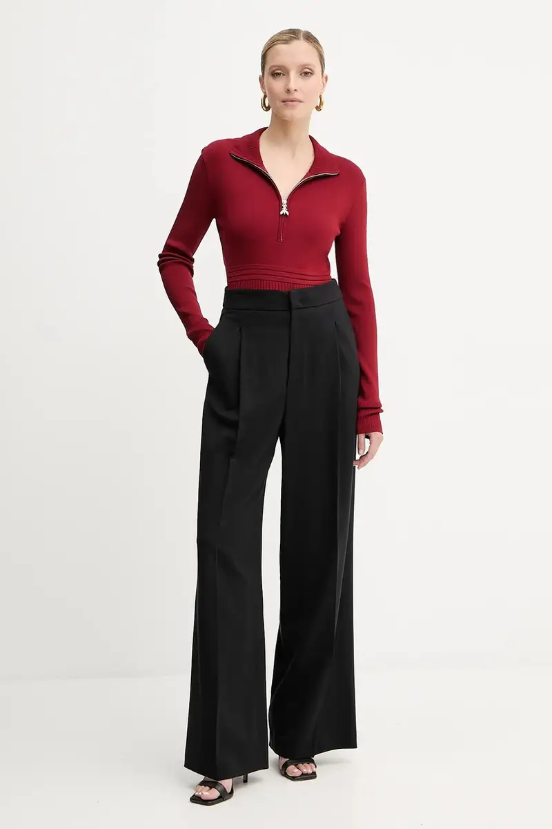 maglione donna colore rosso 8K0323 K274 miniatura 2