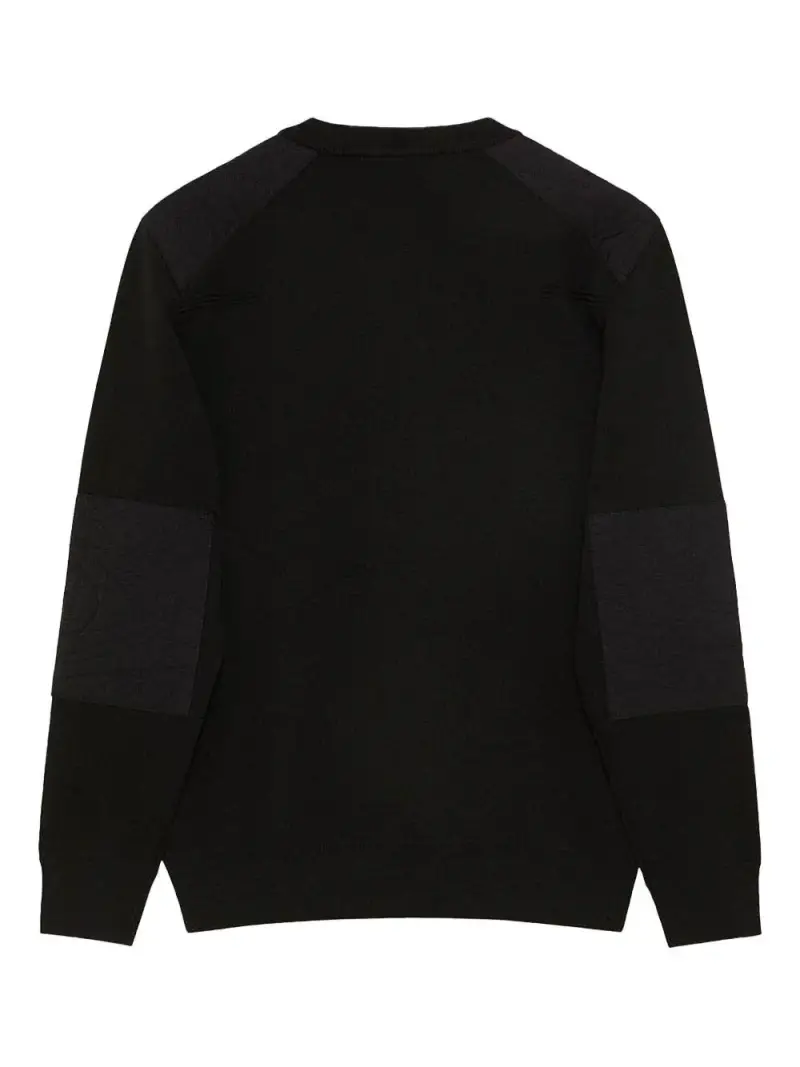 Maglione nero con taschino miniatura 2