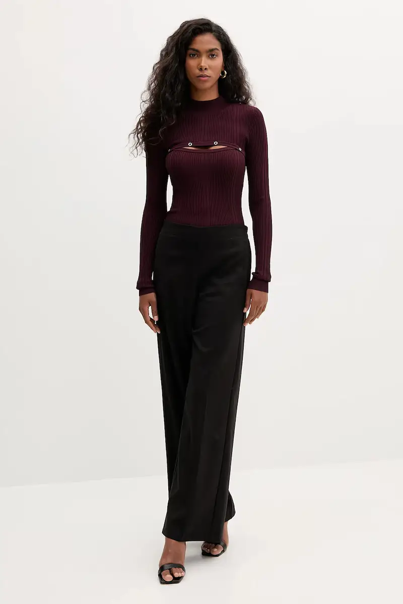 maglione Violetto miniatura 2