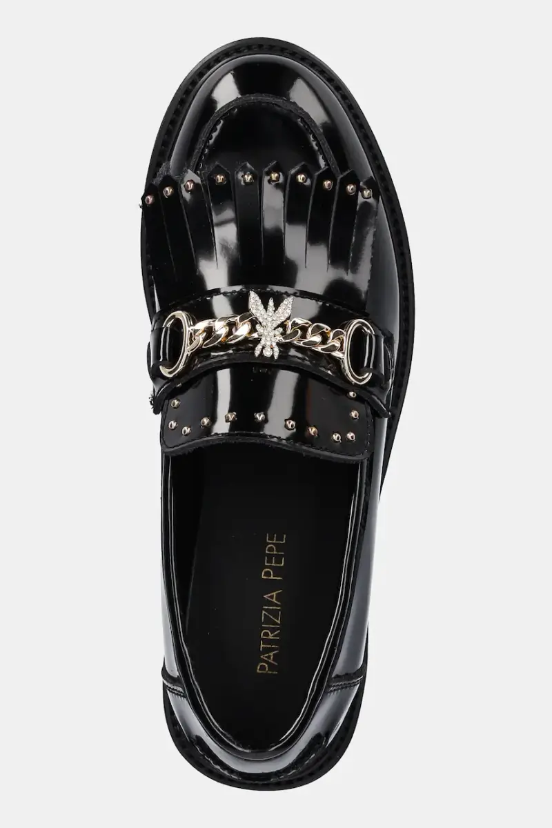PATRIZIA PEPE Mocassini Bambino Nero 3778528 miniatura 4