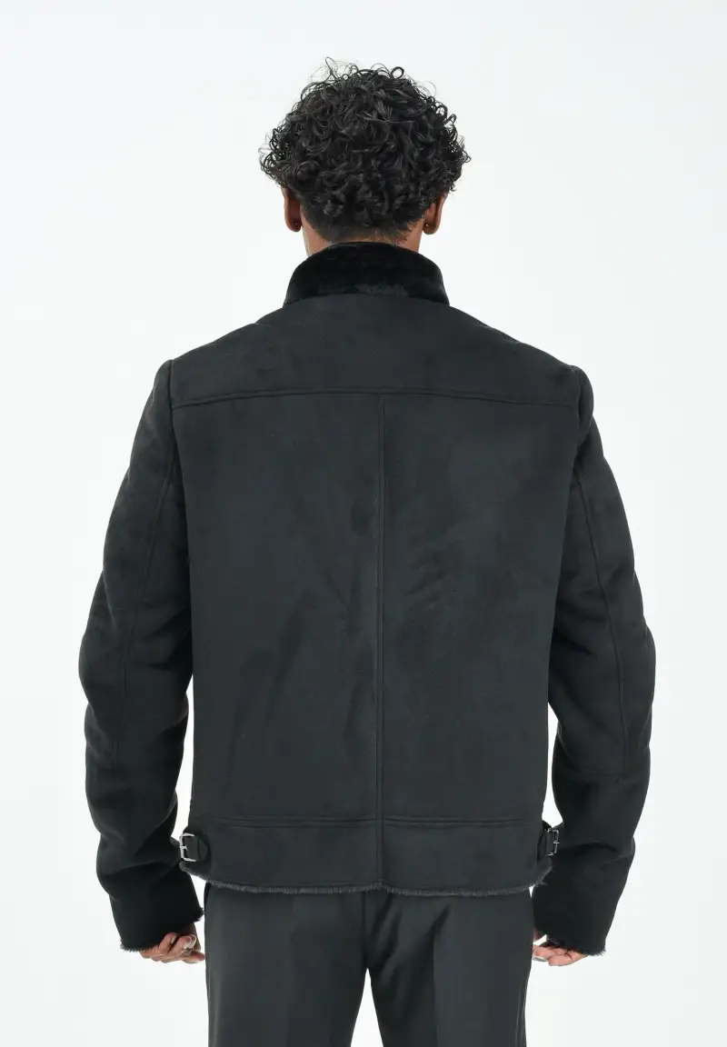 Montone nero da uomo miniatura 3