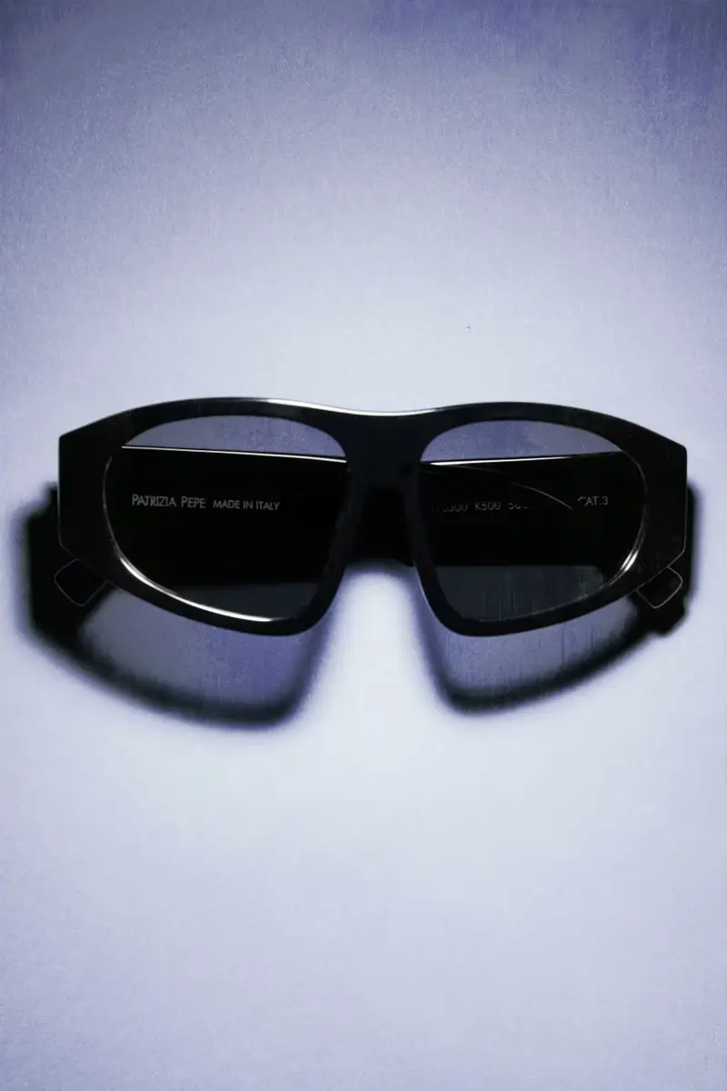 Occhiali da sole a visiera Nero