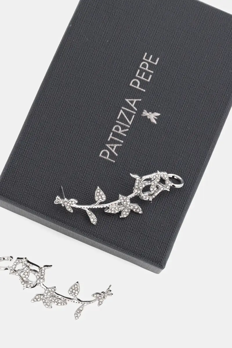 PATRIZIA PEPE Orecchini Argento 3839912 miniatura 3