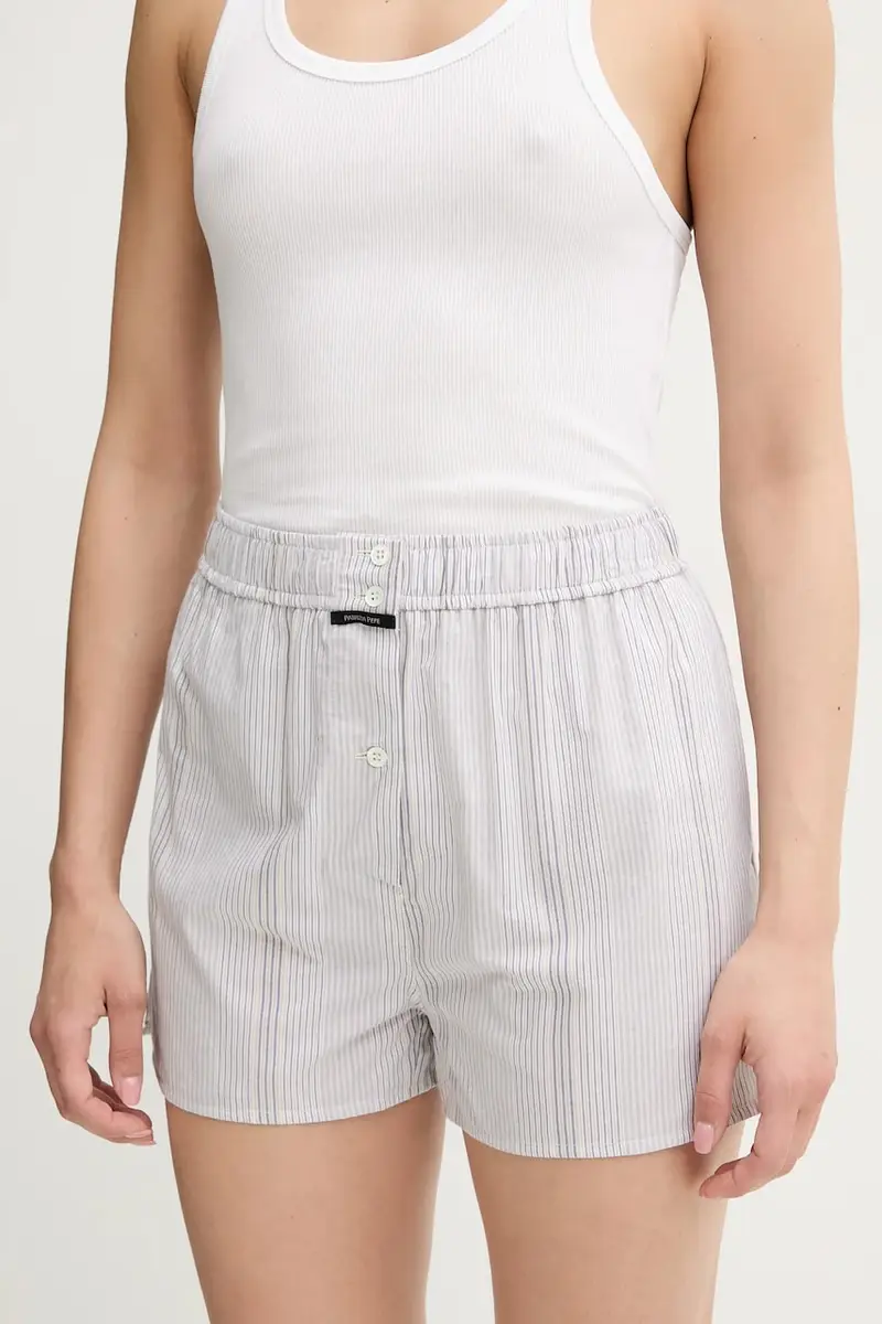 pantaloncini da pigiama colore blu 2I0139 A569