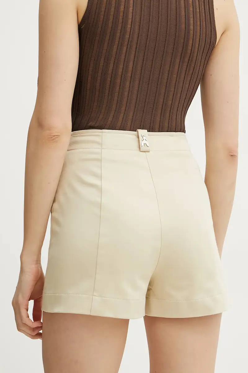 pantaloncini donna colore beige 8P0698 A543 miniatura 3