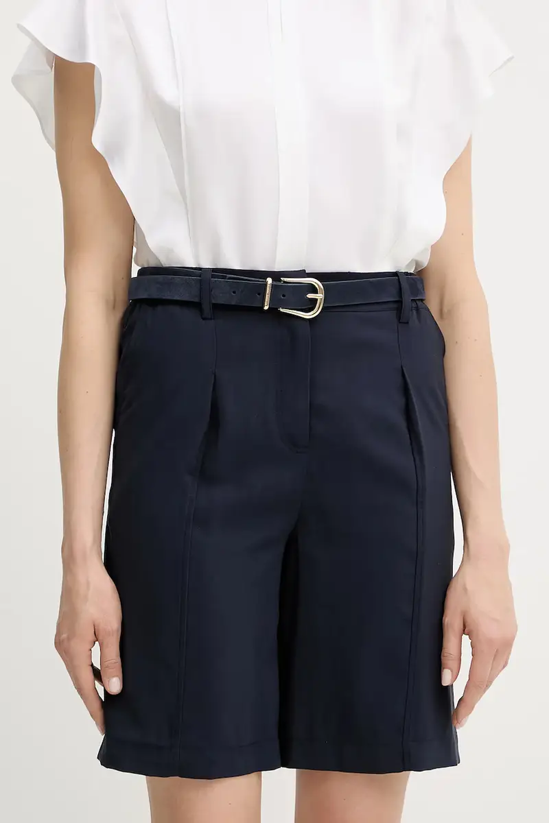 pantaloncini donna colore blu navy 2P1661 A573