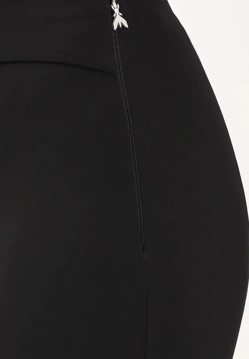 Pantalone a sigaretta nero da donna miniatura 3