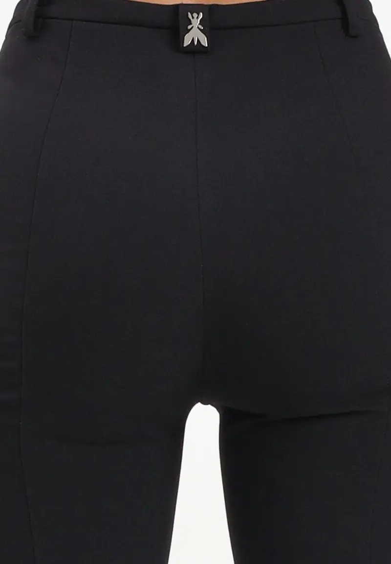 Pantalone elegante nero da donna miniatura 3