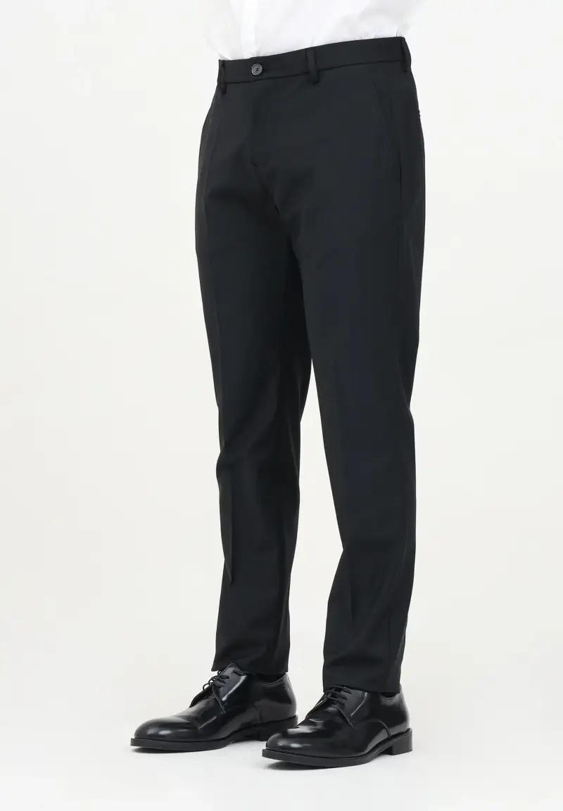 Pantalone elegante nero da uomo