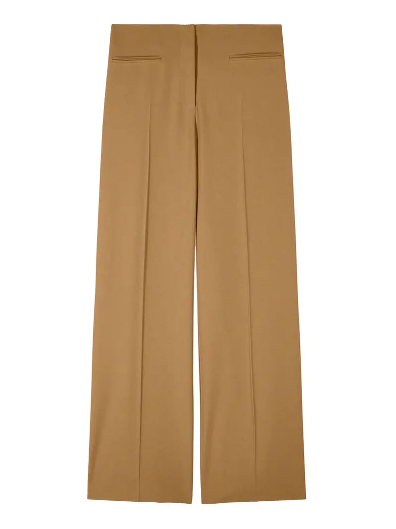 pantalone palazzo patrizia pepe da donna - beige