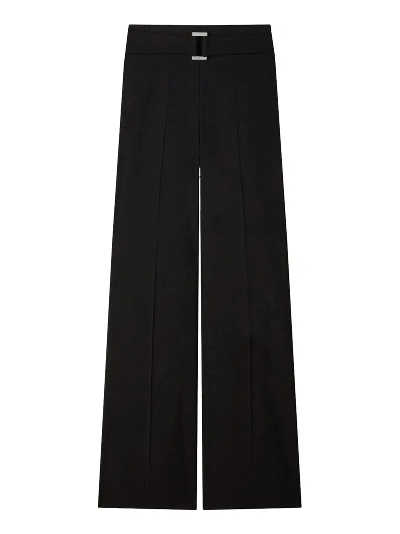 pantalone palazzo patrizia pepe da donna - nero