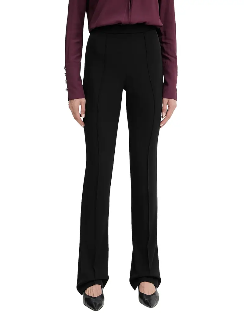 pantalone slim patrizia pepe da donna - nero