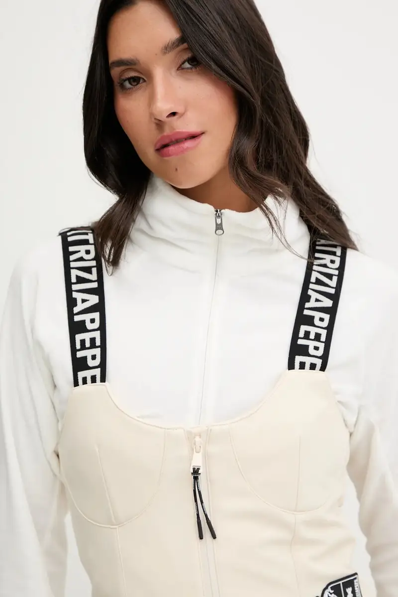 pantaloni da sci colore beige 2T0093 A667 miniatura 4