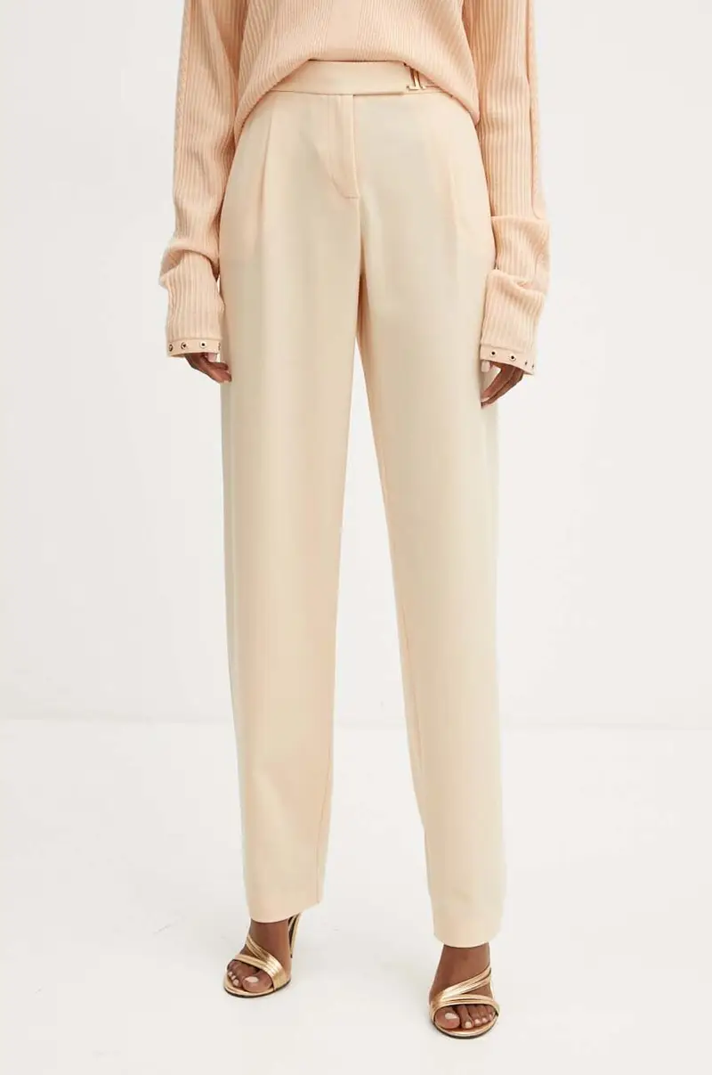 pantaloni donna colore arancione 8P0622 A453