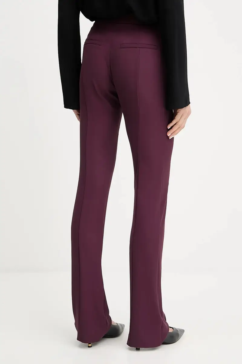 pantaloni donna colore granata 8P0747 A454 miniatura 3