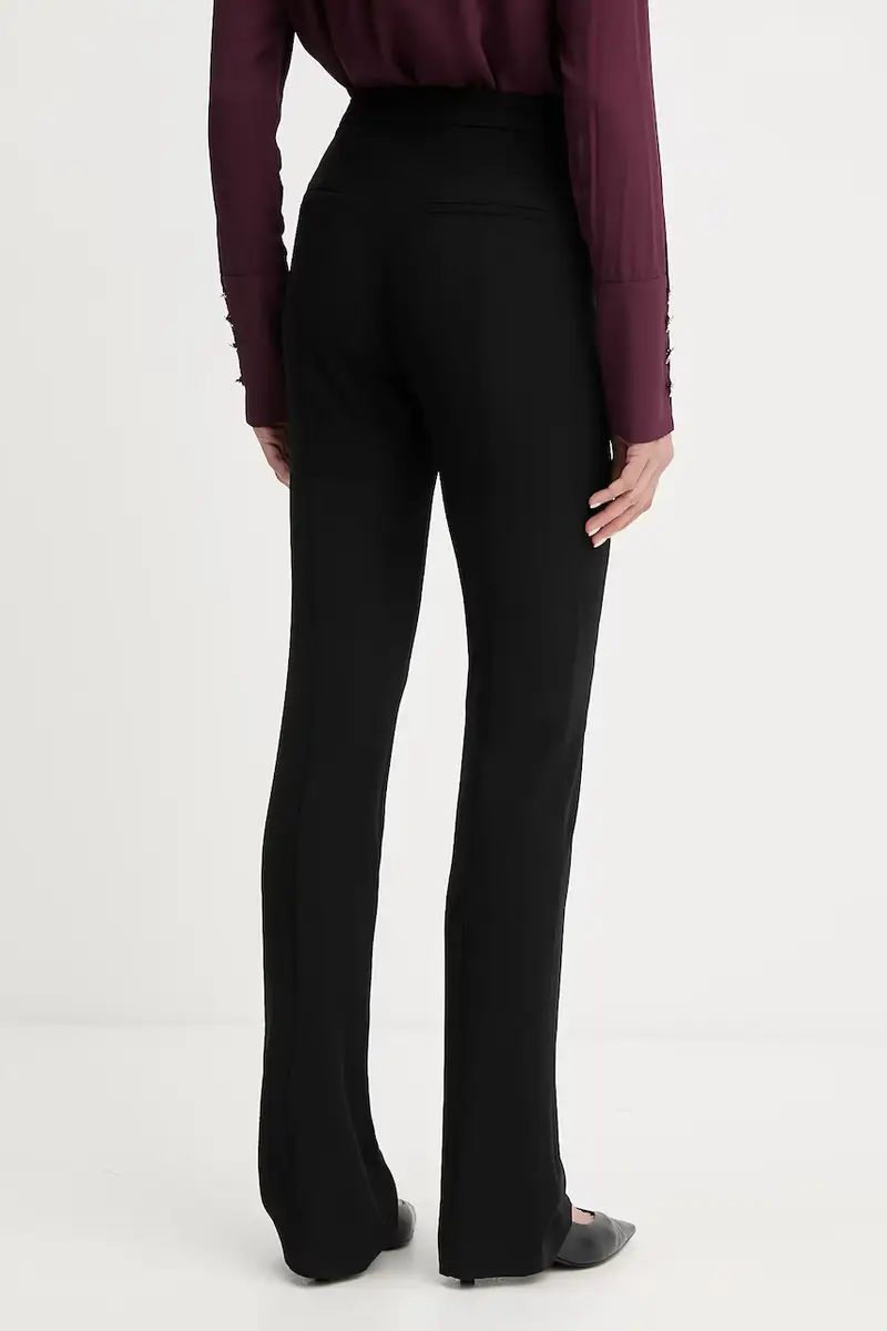 pantaloni donna colore nero 8P0747 A454 miniatura 3