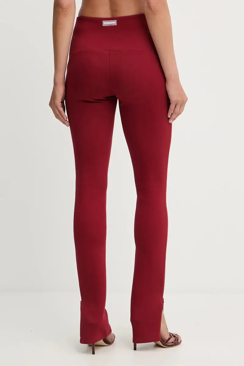 pantaloni donna colore rosso 8P0746 J305 miniatura 3