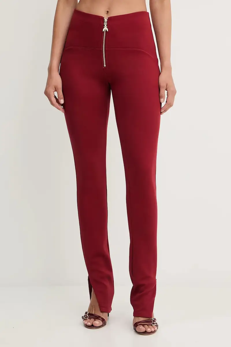 pantaloni donna colore rosso 8P0746 J305