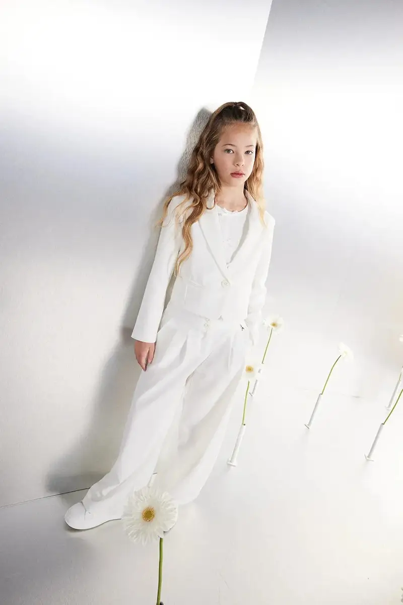 pantaloni per bambini R852 Bianco miniatura 5