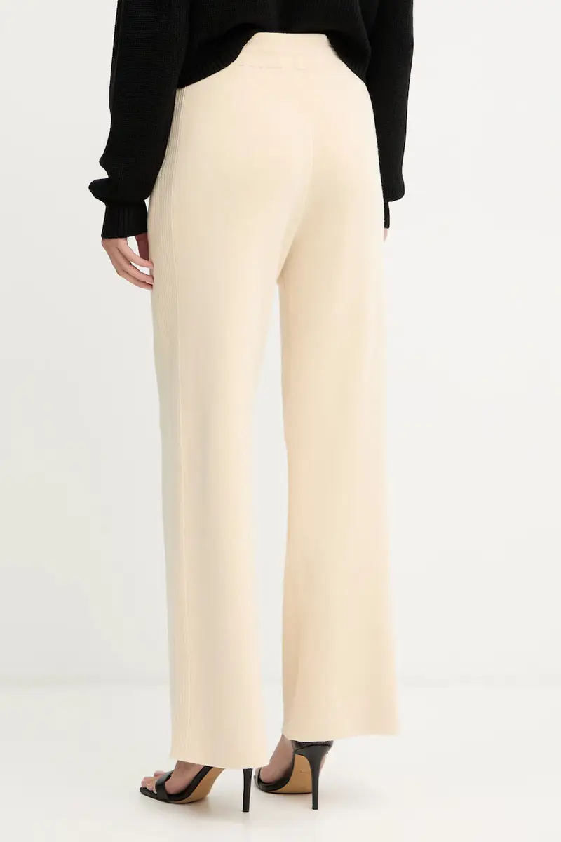 pantaloni tuta donna colore beige 2P1704 K207 miniatura 2