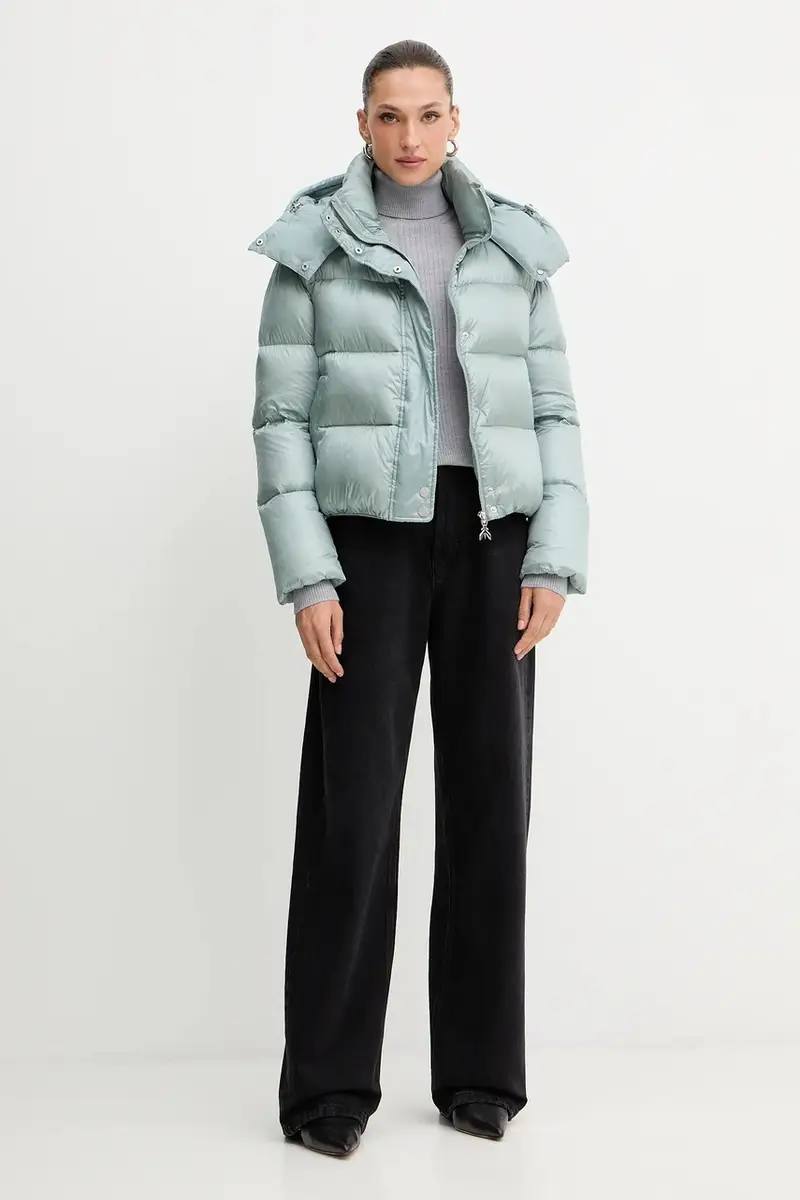 piumino donna colore marrone 2O0050.A9M0 Turchese miniatura 2